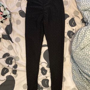 Seasum Workout leggings size medium black once worn